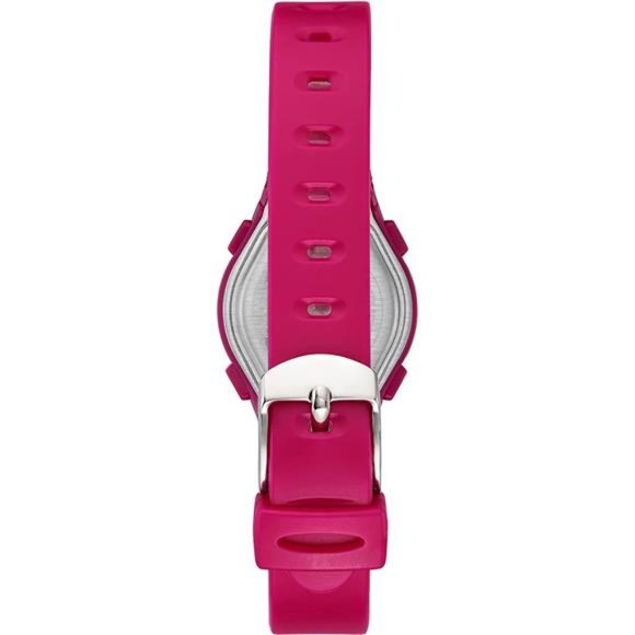 Women\'s Digital Chronograph Resin Strap Watch - Magenta
